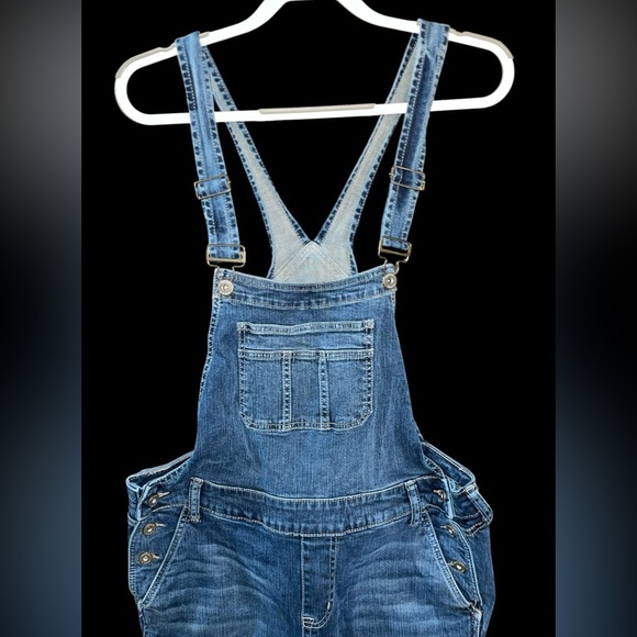 TORRID Denim Overalls Jeans Size 12 - Picture 3 of 9